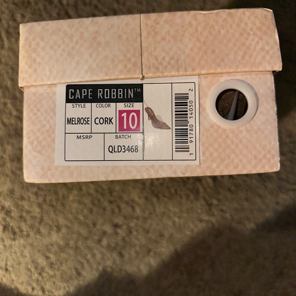 NWT Clear Cork Mules - Picture 7 of 8